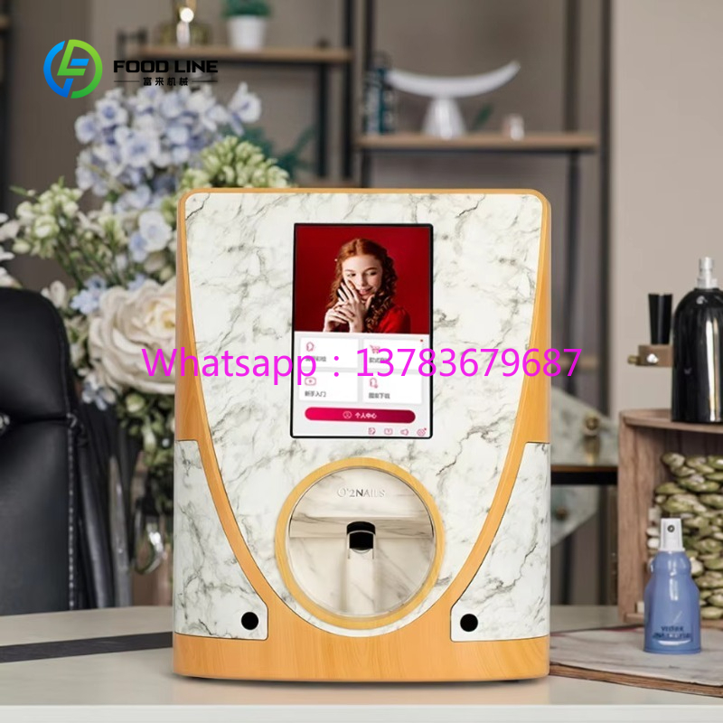 Commercial Nail Printing Machine - طابعة أظافر ثلاثية الأبعاد تجارية مخصصة