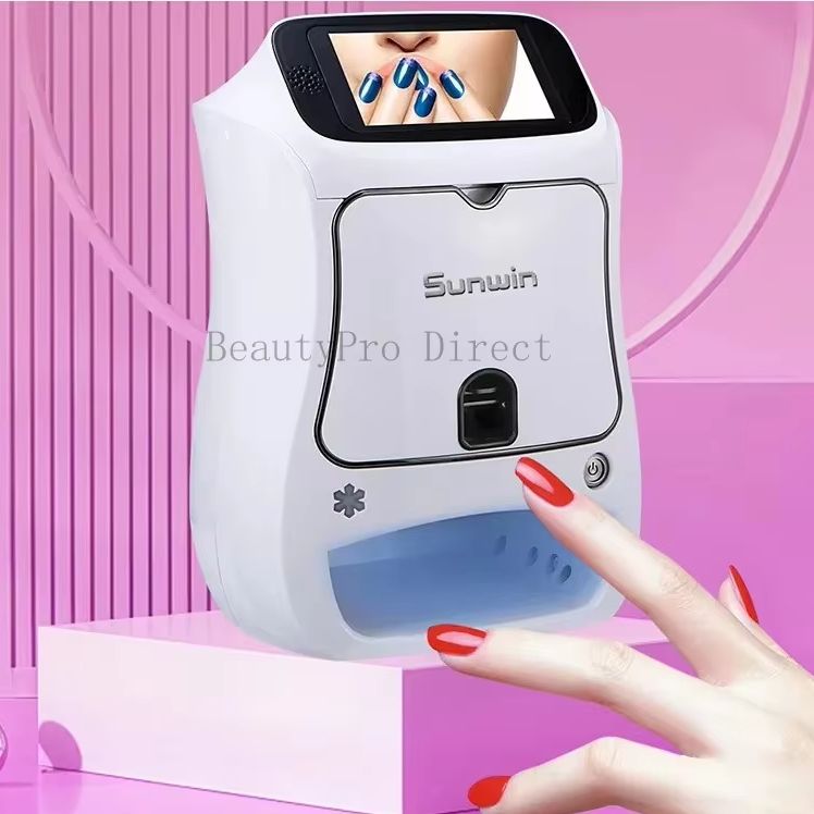 Commercial Nail Printing Machine - طابعة أظافر رقمية ثلاثية الأبعاد عالية