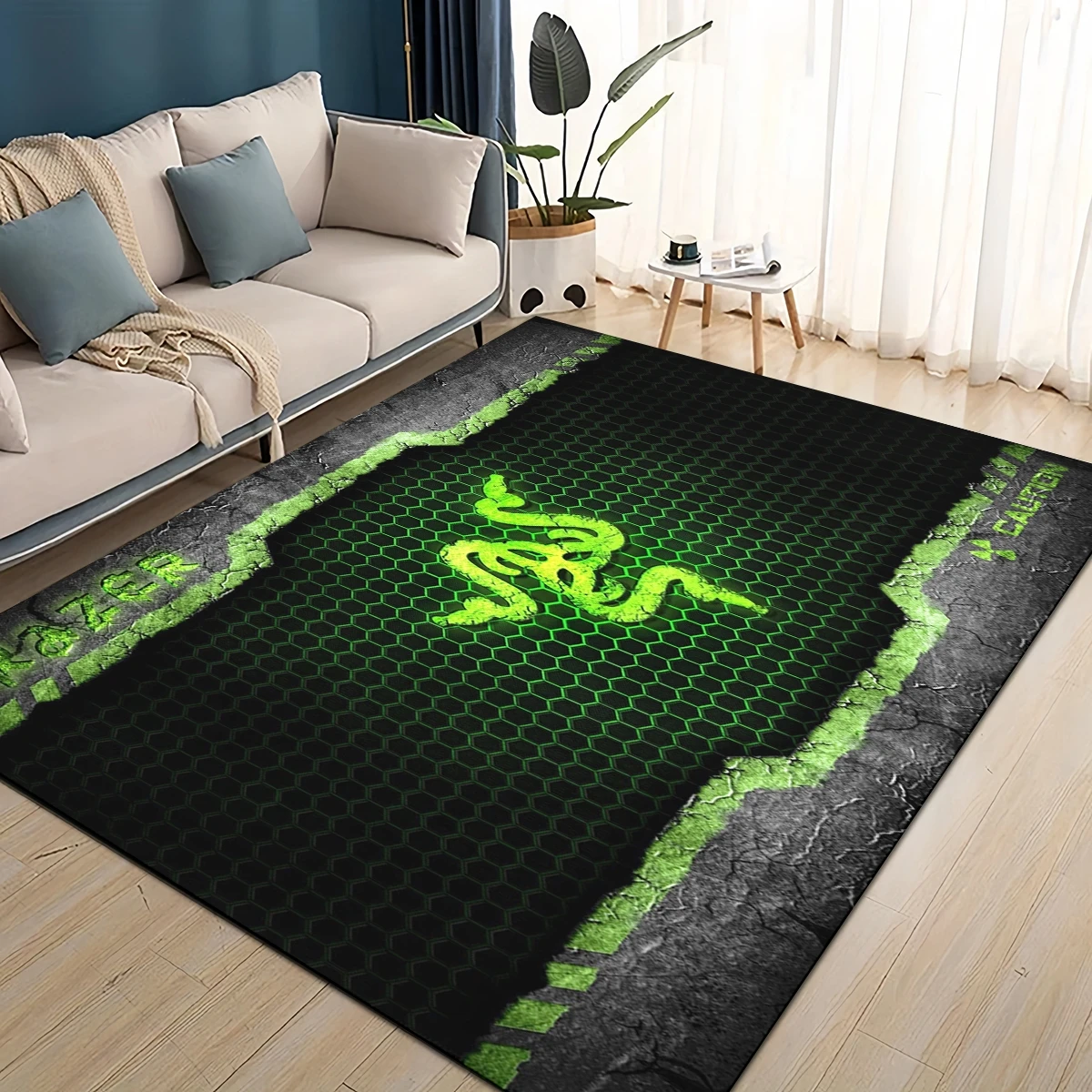 Commercial Printing For Sale - سجادة ريزر الجديدة للألعاب بتصميم ثلاثي
