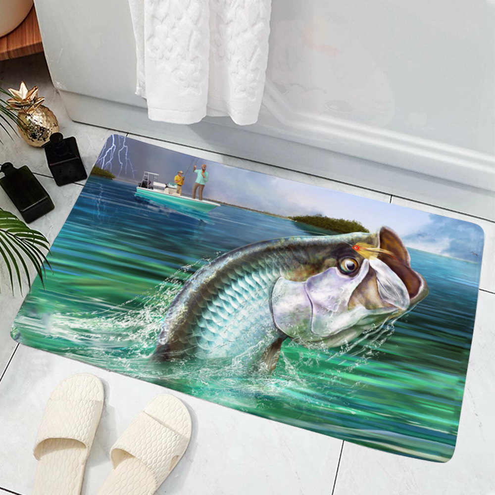 سجادة بنمط السمك، موديل رائج،  - مراجعة Commercial Print Model وسعره