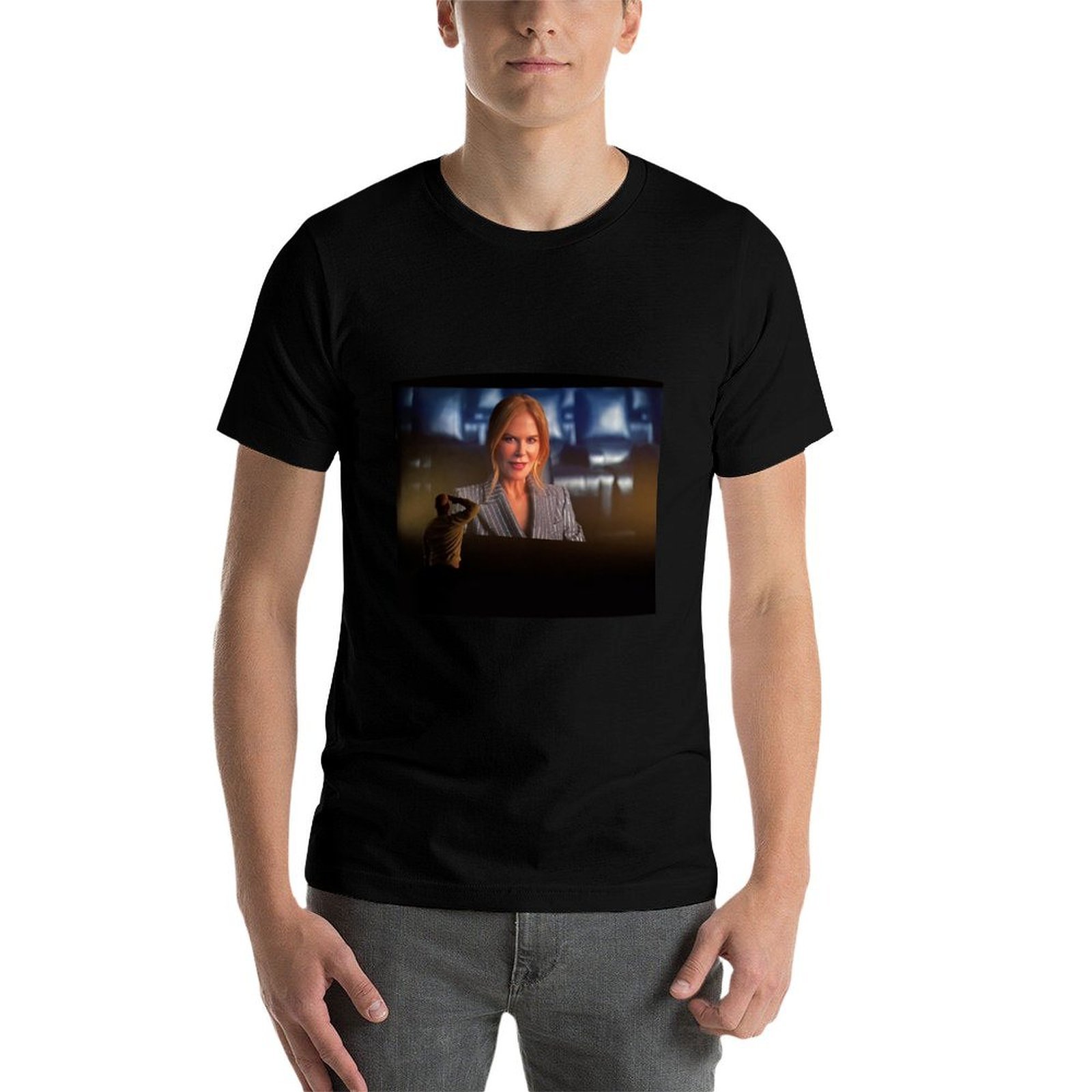 رجل يحيي نيكول كيدمان - تي شير - مراجعة Commercial Shirt Printing وسعره
