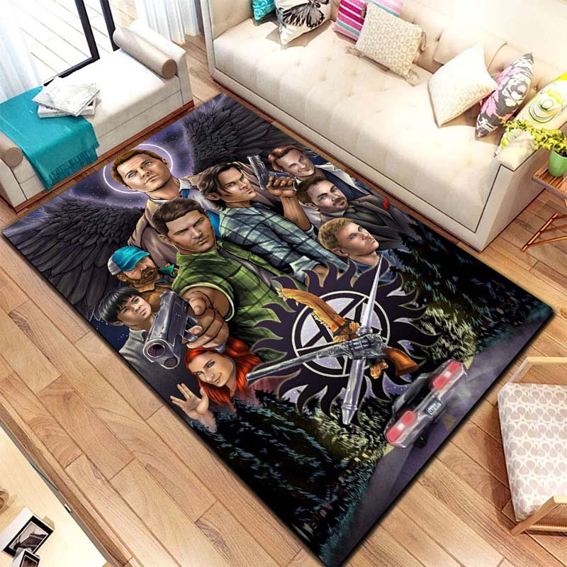 سجادة أرضية من الفلانيل بطبعة  - مراجعة Commercial Print Model وسعره