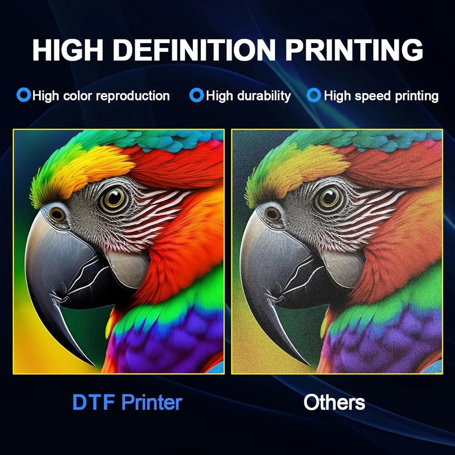 ماكينة طباعة DTF مقاس A3 60 سم - مراجعة Commercial Printing Products وسعره