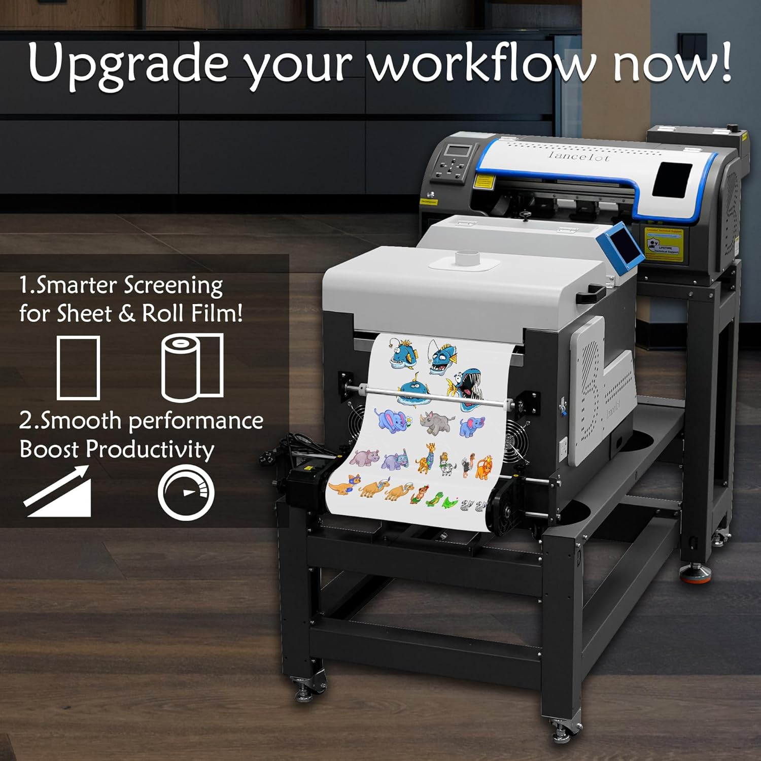 حزمة طابعة Lancelot A3 M1630 P - مراجعة Commercial Shirt Printing وسعره
