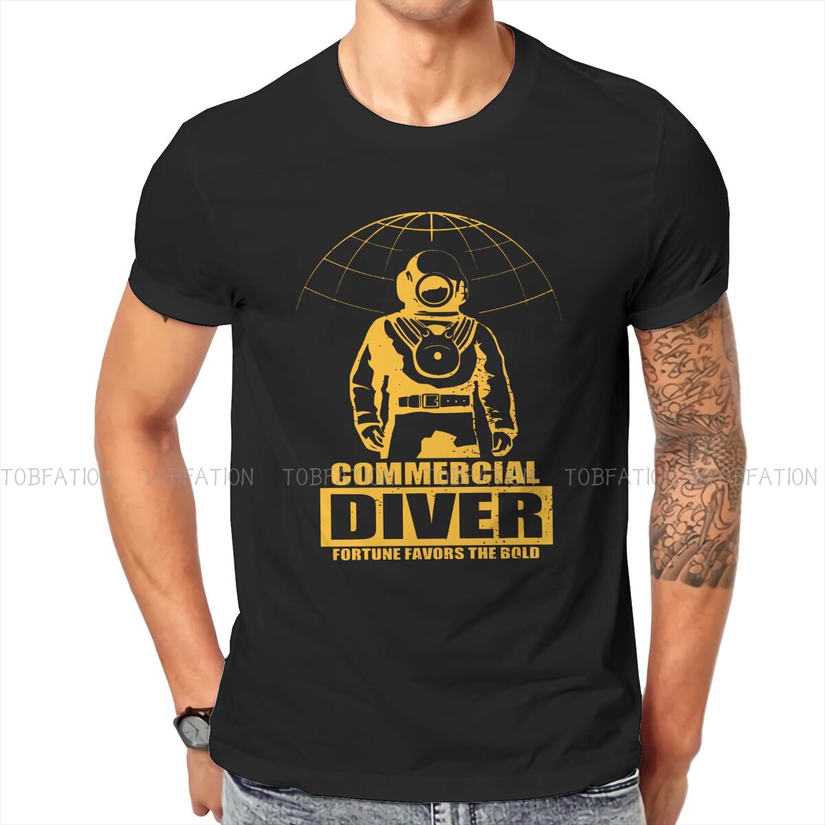التجارية غواص الأصفر عادية الت - مراجعة Commercial Shirt Printing وسعره
