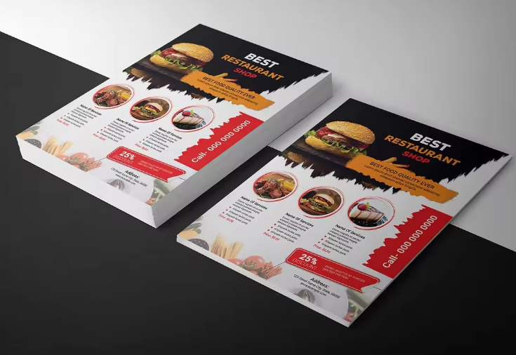 تخصيص A5 A6 نطاقات الورق اللام - مراجعة Commercial Flyer Printing وسعره