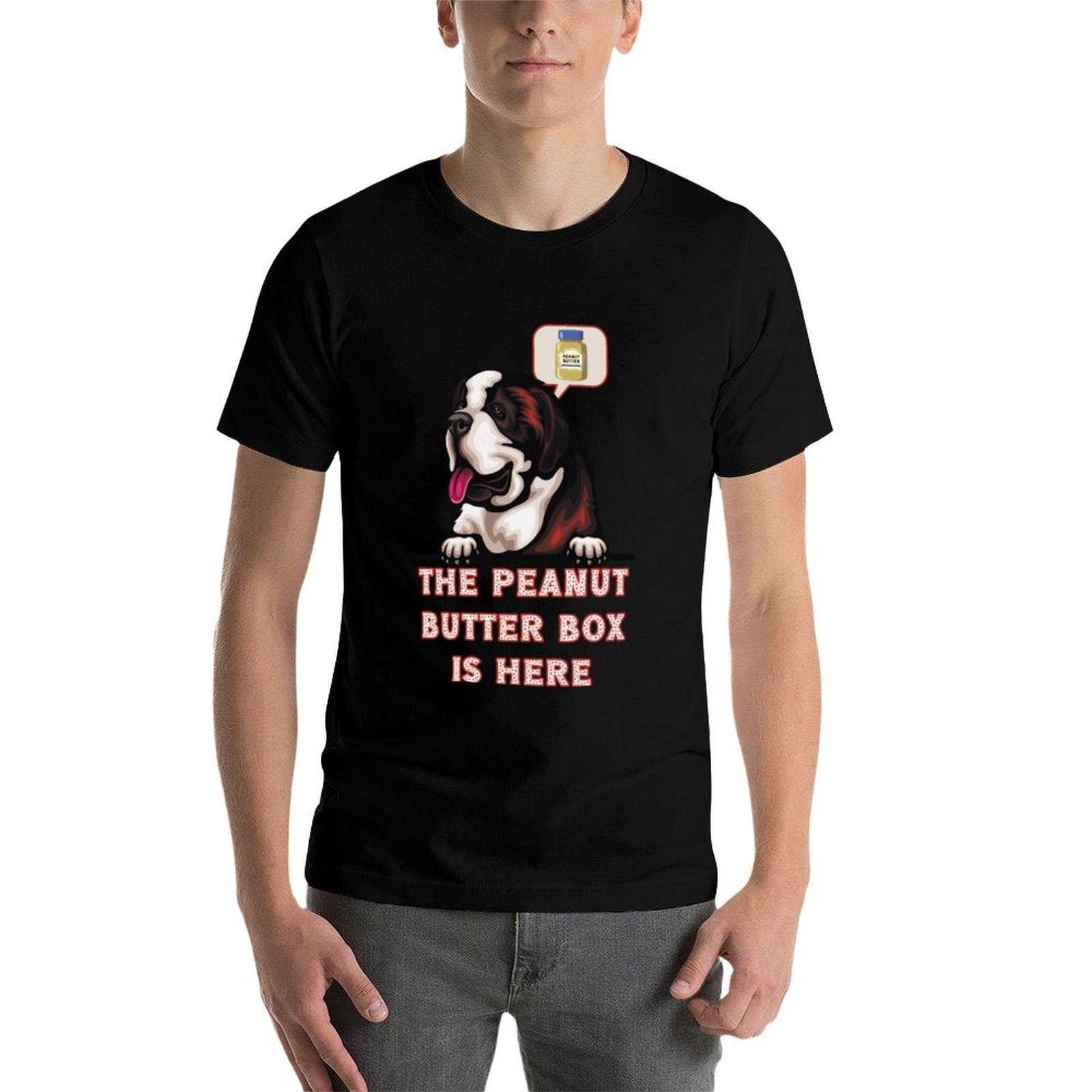علبة زبدة الفول السوداني وصلت: - مراجعة Commercial Shirt Printing وسعره