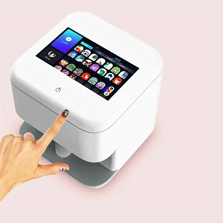 TTTTPortable الرقمية الذكية مس - مراجعة Commercial Nail Printing Machine وسعره